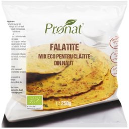 Falatite Mix de Faina pentru Clatite din Naut cu Condimente Eco 250g Pronat