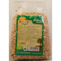 Grau Spelta Integral Eco 500g Paradisul Verde