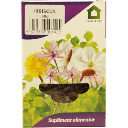 Ceai din Flori de Hibiscus 50g Ceaiul Casei