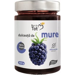 Dulceata de Mure Fara Zahar 360g Bun de Tot