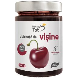 Dulceata de Visine Fara Zahar 360g Bun de Tot