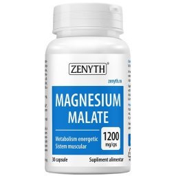 Magnesiu Malate 1200mg 30cps Zenyth Pharmaceuticals