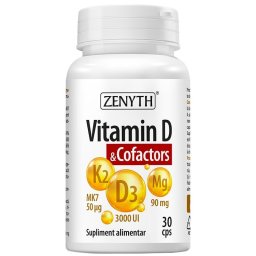 Vitamin D - Cofactors 30cps Zenyth Pharmaceuticals