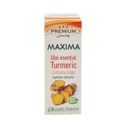 Ulei Esential de Turmeric - Maxima 10ml Justin Pharma