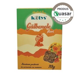 Ceai din flori de galbenele 70g Kotys