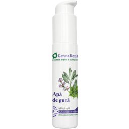 Apa de Gura Naturala cu Salvie si Argila Gennadent 45ml Vivanatura