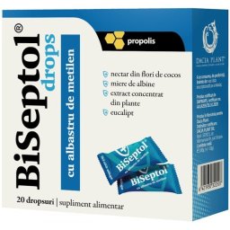 Biseptol Drops 20buc Dacia Plant