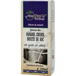 Tinctura de Papadie Crusin - Fructe de Soc 200ml Natura Plant