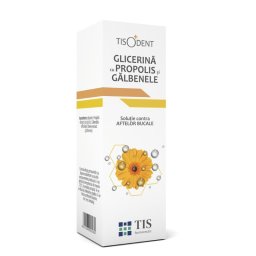 Tisodent - Glicerina cu Propolis si Galbenele 25ml Tis Farmaceutic
