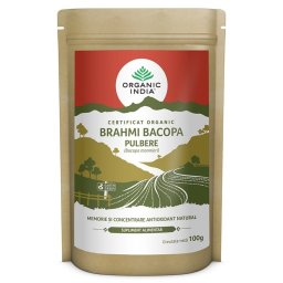 Brahmi Bacopa pulbere Eco 100gr Organic India