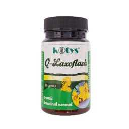 Q-Laxoflash pentru tranzit intestinal normal 30cps Kotys