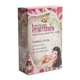 Pudra Henna Castaniu Inchis 100g Henna