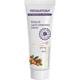 Masca De Par Ginseng Argan 250ml Viva Natura