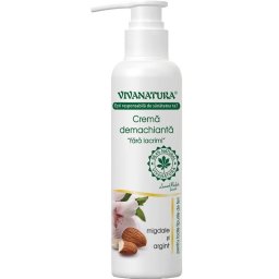 Crema Demachianta Migdale-Argint 145ml Vivanatura