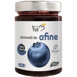 Dulceata de Afine fara zahar 360g Bun de Tot
