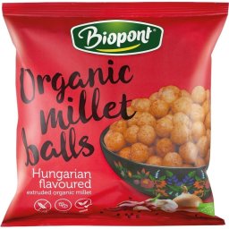 Bilute din mei expandat fara gluten cu condimente Eco 75g Biopont
