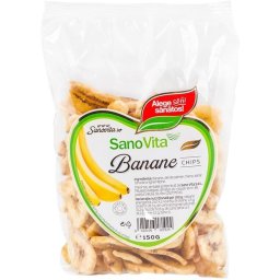 Fructe Banane Chips 150g Sano Vita