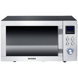 Cuptor cu microunde Severin MW 7777 Microunde, Argintiu, 900 W, 25 litri, Panou Mecanic / Digital,10 trepte putere,Grill