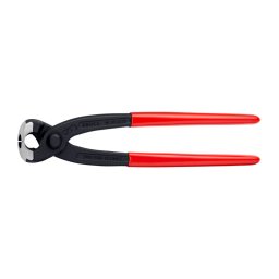 Cleste pentru cleme de prin dere cu urechi, maner plastic, 220mm, KNIPEX 10 99 I220