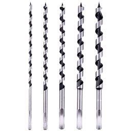Set 5 burghii lemn hexagonale 10 13 16 19 25 mm
