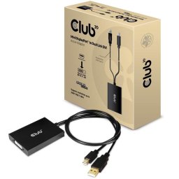 CLUB 3D CAC-1130 MiniDisplayPort 1.2a to Dual Link DVI-D Active Adapter
