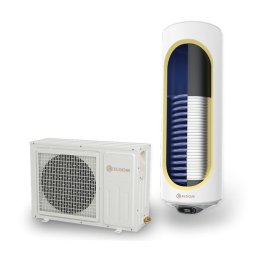 Pompa caldura aer-apa, 2000W, boiler 150 litri + serpentina, Clasa A, Eldom Green Line,