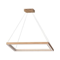 Spot-Light 1027402300000-LED Lustră LED dimabilă suspendată pe cablu LEGNO, 2 x LED, 33 W, 230 V, stejar