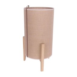 Spot-Light 73729174 - Lampă de masă CASIOPEA 1xE27/40W/230V stejar