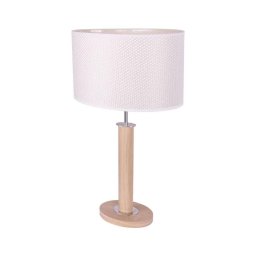 Spot-Light 7017400211524 - Lampă de masă MERCEDES 1xE27/40W/230V stejar