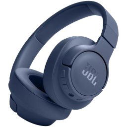 Casti audio wireless over-ear JBL Tune 720BT, JBL Pure Bass Sound, Bluetooth 5.3, Conexiune multi-point, Asistent vocal, Albastru