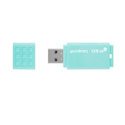 Memorie USB 3.0, 128 GB, Goodram UME3 Care, cu capac, Albastru