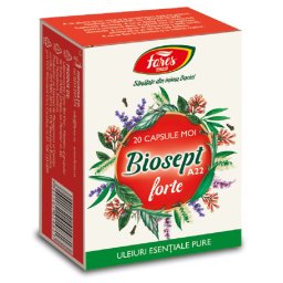 Biosept Forte A22, 20 capsule, Fares