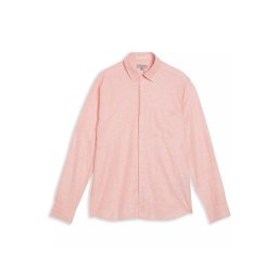 TED BAKER Cămaşă Remark Long Sleeve Smart Linen Shirt 259147 lt-pink