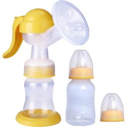 Pompa pentru san manuala cu biberon pentru hranire naturala - PM-17