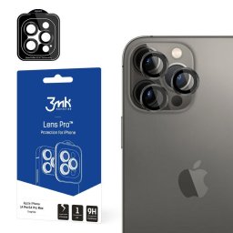 Folie protectie camera 3mk Lens Protection Pro Folie protectie pentru iPhone 14 Pro Max / 14 Pro, Transparenta, rezistenta la zgarieturi