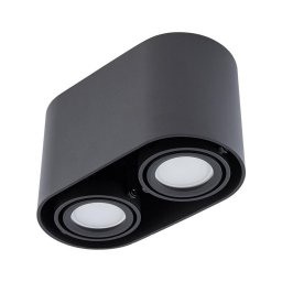 Lampă spot SIROK 2xGU10/30W/230V negru