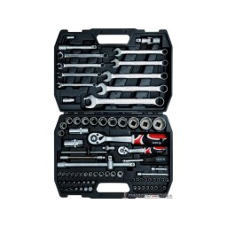 Trusa chei tubulare cu antrenor 1/2",1/4" si chei combinate Yato