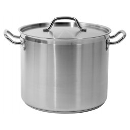 Oala inalta din inox cu capac 20,9 L