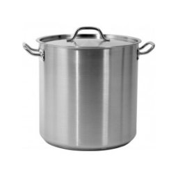 Oala inalta din inox cu capac 36,6 L