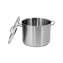 Oala din inox cu capac 37,7 L