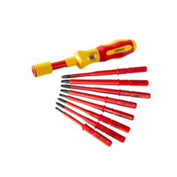 Topmaster Set surubelnita dinamometrica izolatie 1000 V 8 piese