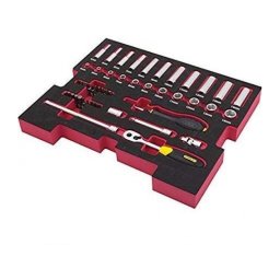 FMHT0-74295 STANLEY. SET 48 UNELTE DE MANA FATMAX IN TAVA DE SPUMA T-STAK 1/4