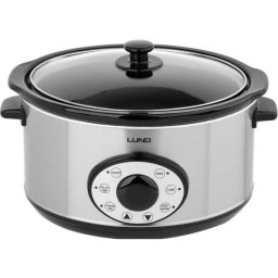LUND Oala electrica de gatit, SLOW COOKER, 280 W, 4.5 L, cu timer
