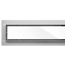 FALA Rigola dus liniar 70 cm, sticla alba, pentru perete