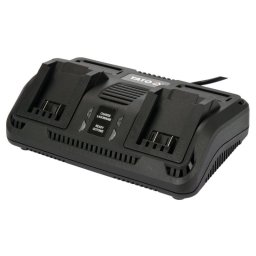 YATO Incarcator rapid dublu, pentru acumulatori Li-Ion 18 V, 2, 3, 4, 6 Ah