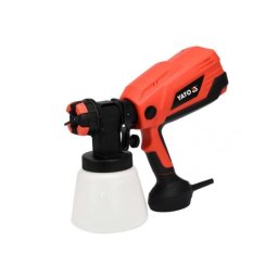 YATO Pistol de vopsit electric 600 W, capacitate rezervor 1 L, debit 1 L/min