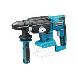 DED7149 DEDRA Ciocan rotopercutor SDS-Plus, 2.5J, cu 2 acumulatori Li-Ion 18V 4Ah si incarcator 125W