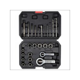 YT-06037 YATO Set pentru suruburi si piulite deteriorate, 26 piese
