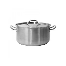 YG-00044 YATO GASTRO Oala joasa din inox cu capac, 38x18 cm, 18.3 L