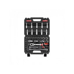 YATO Trusa chei tubulare cu antrenor 1/2", 60 piese
